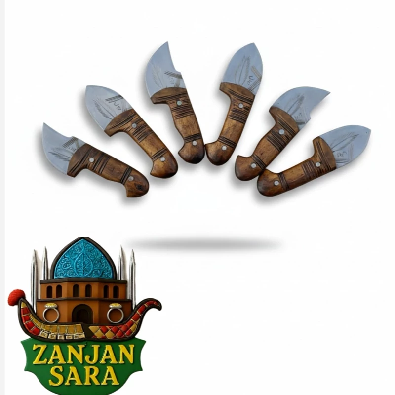 خرید چاقو پوست کن فولاد کوچک رضا پروانه زنجان | زنجان سرا