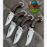 چاقو شکاری فولاد مدل کارامبیت ایران نایف زنجان