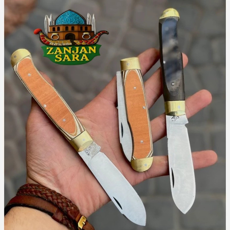 چاقو تاشو چوپانی استیل متوسط تروان زنجان