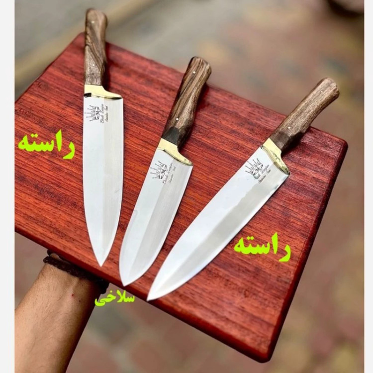 چاقو قصابی سلاخی استیل عبادی زنجان