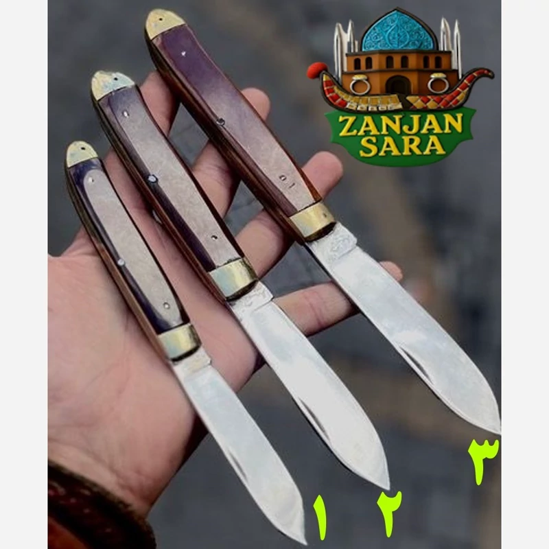 چاقو تاشو چوپانی فولاد حمید شماره 2 زنجان