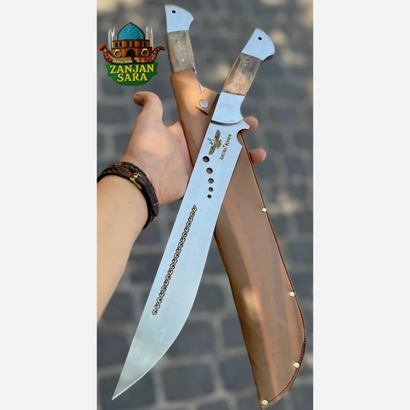 چاقو بامبوزن فنر اهورا زنجان