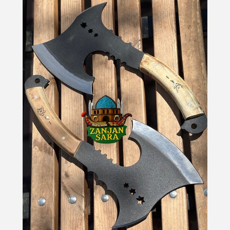 تبر یک تکه فولاد رنگی سه ستاره زنجان