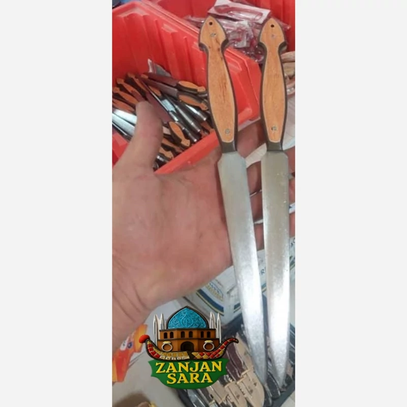مصقل فولاد پرکربن دو طرفه دسته کائوچو زنجان