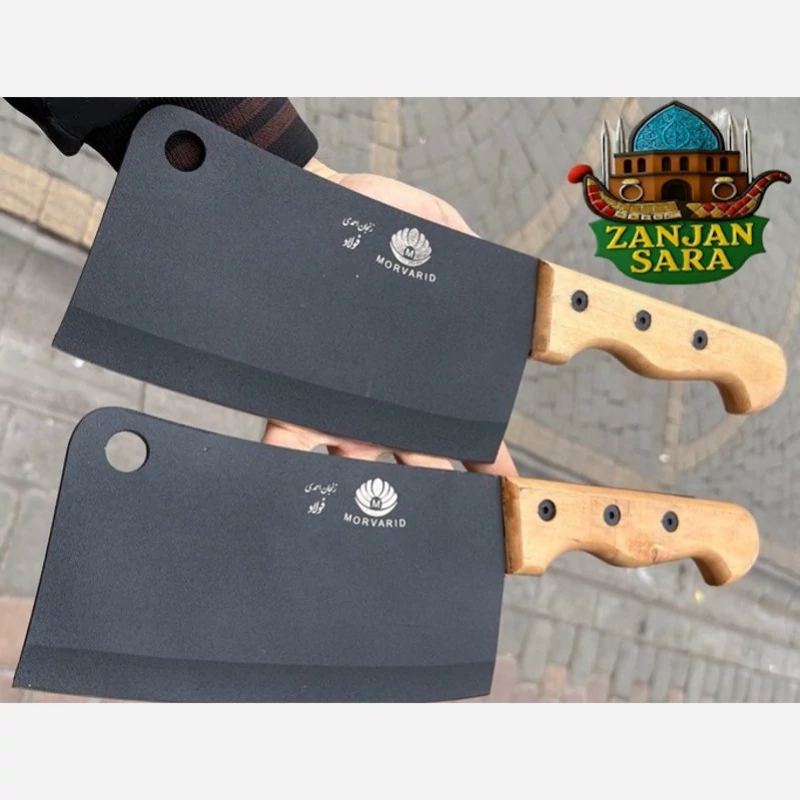 ساطور ضربه فولاد رنگی مروارید زنجان