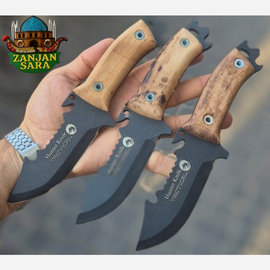 چاقو شکاری کوچک هانتر تاکتیکال زنجان