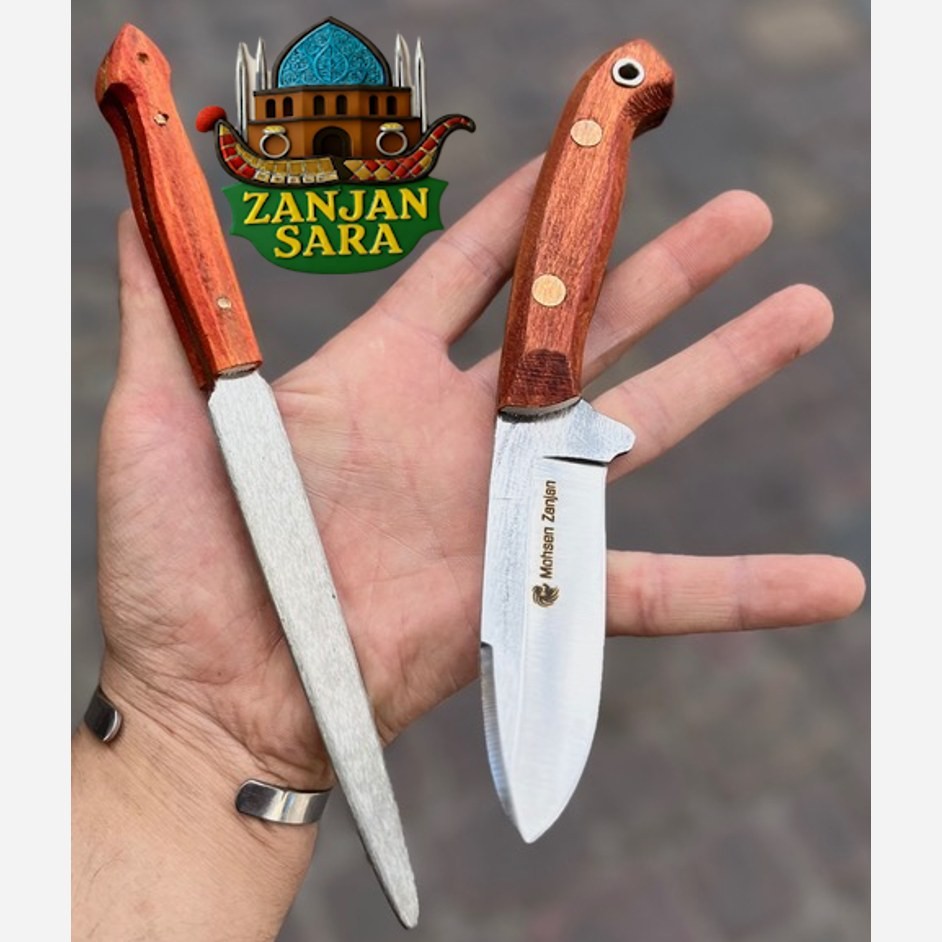 چاقو شکاری و مصقل فولاد محسن زنجان