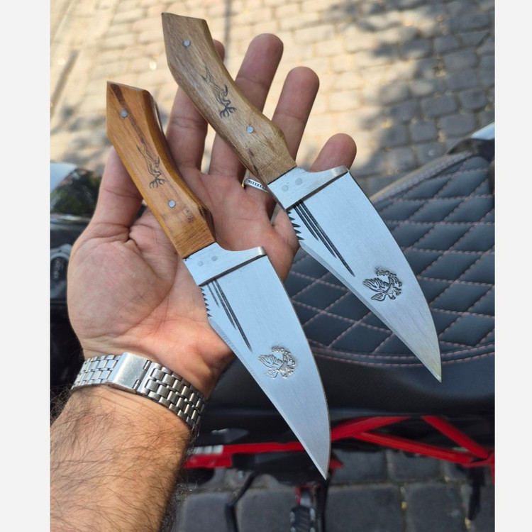 چاقو پوست کن استیل خنجری دوستی زنجان