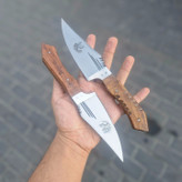 چاقو پوست کن استیل خنجری دوستی زنجان