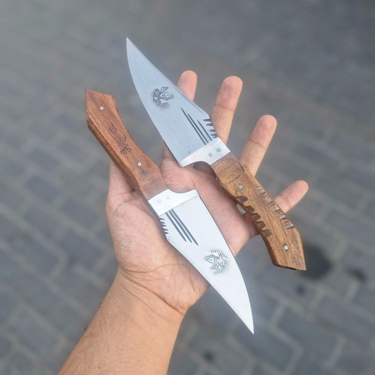 چاقو پوست کن استیل خنجری دوستی زنجان