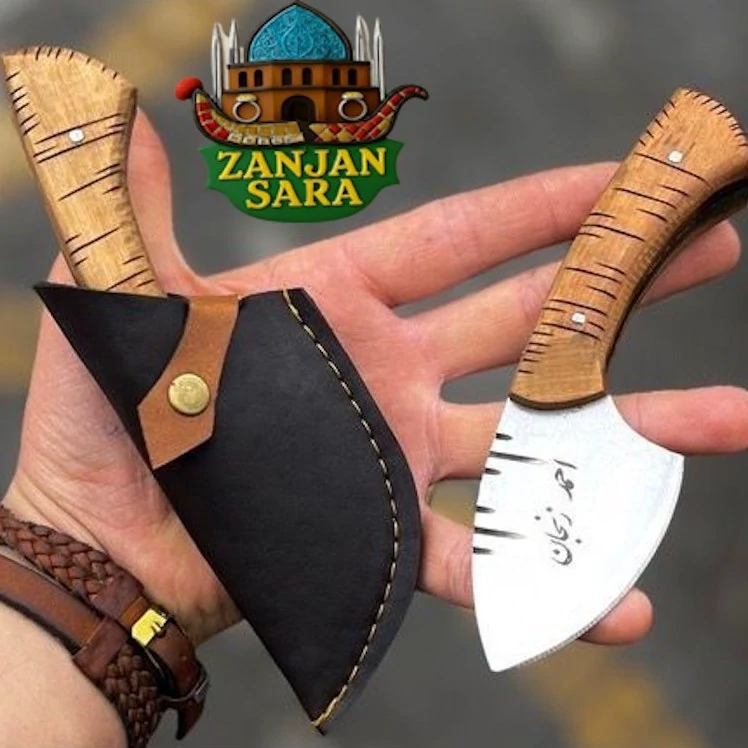 چاقو پوست کن فولاد کپوری احمد زنجان