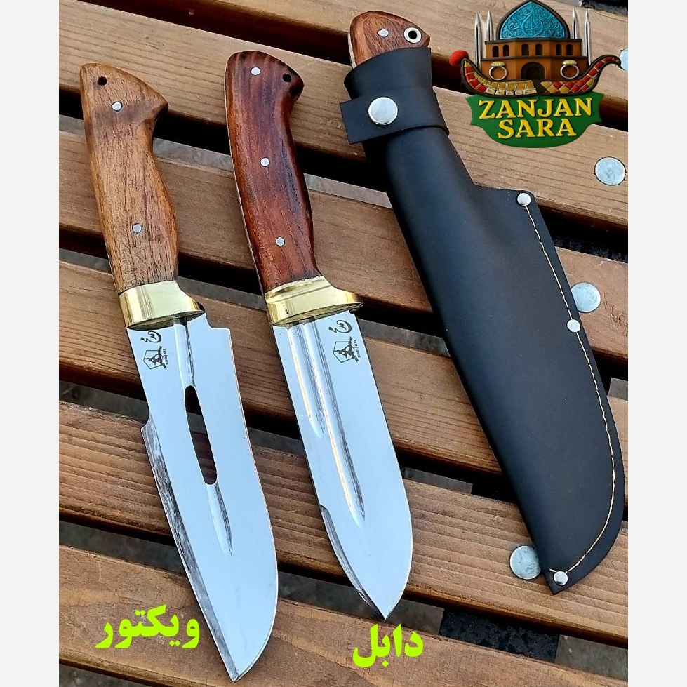 چاقو شکاری فولاد ویکتور محمد زنجان