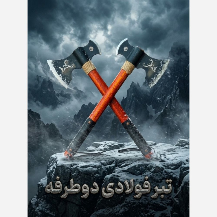 تبر فولاد رنگی دوطرفه مروارید زنجان