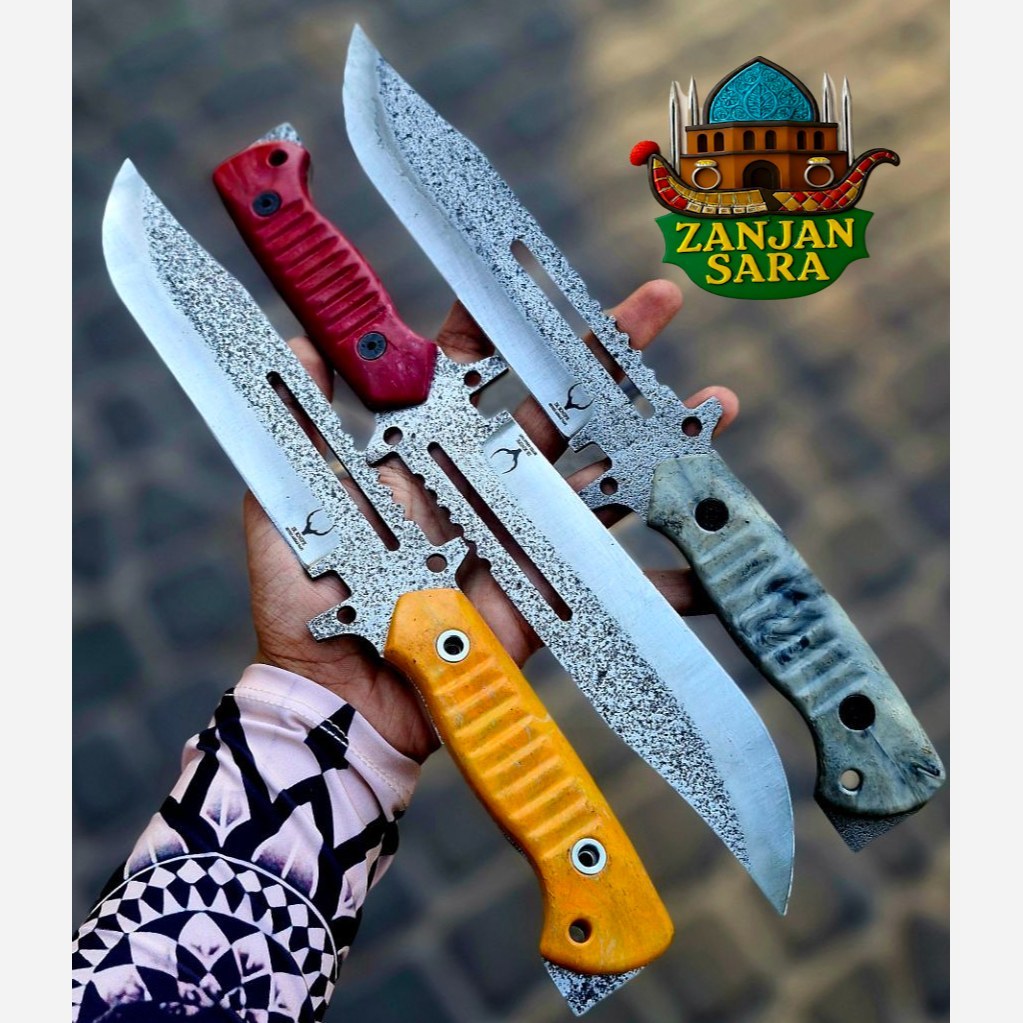 چاقو شکاری رمبو دسته پلاستیکی ایران نایف زنجان
