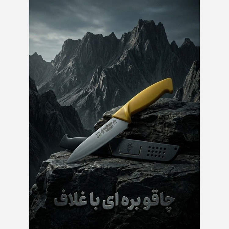 چاقو قصابی و آشپزی استیل آلمانی حیدری زنجان